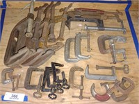 Assortment of C Clamps