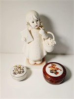 Hummel Statue, Trinket boxes