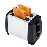 One Size  OWNTECH 2 Slice Stainless Steel Toaster