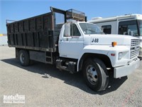 (DMV) 1987 Ford Dump Truck