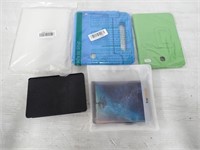 Lot of 5 Various Tablet Case Protectors