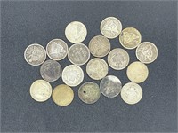 18 - early silver dimes