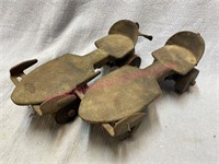 Antique roller skates