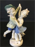 Vtg. German Carl Scheidig Dancing Boy & Girl