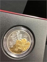 2005 Sterling Silver 50c Sterling coin Golden Rose