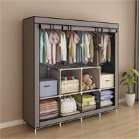 ACCSTORE Portable Wardrobe Clothing Wardrobe Shely