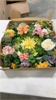 Flower wreath, seems all pieces in box, Big