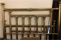 Brass Bed (not sure of size)