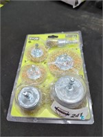 Ryobi 6 PC wire wheel assortment set