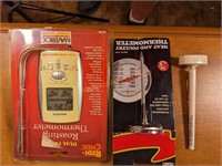 Three Kitchen Thermometers
