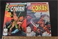 Conan The Barbarian Annual Comics #6 & 7  1982