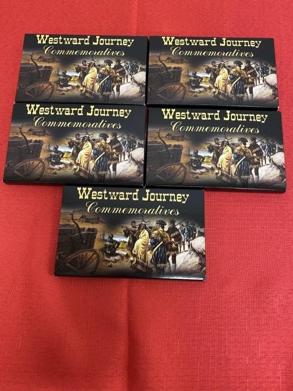 5 Westward Journey Commemoratives Various Years
