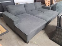 Thomasville - 3 Piece Grey Fabric Sectional