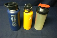 SET OF 3 WATER BOTTLES