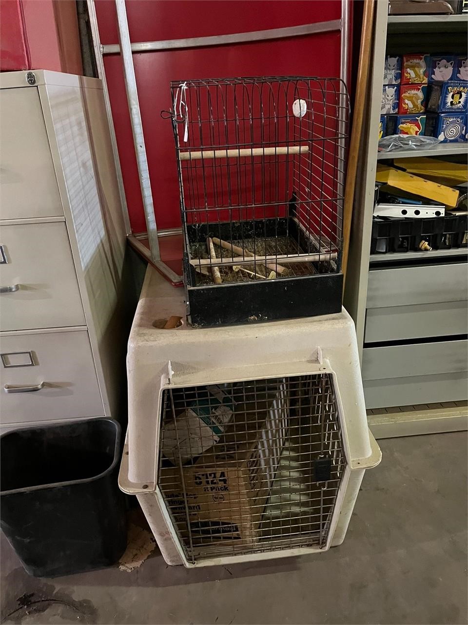 Large Dog Kennel & Bird Cage