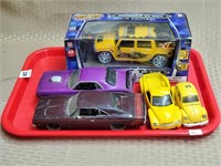 RC Hummer in Box, Diecast Muscle Cars, Toy Cars