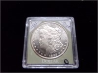 1883o Morgan silver dollar MS 60 AU