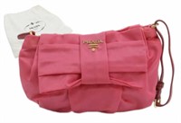 PRADA Pink Ribbon Shoulder Bag