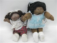Lot Of 2 Cabbage Patch Dolls - 1 Fabric