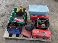 Pallet- Misc Hand Tools & Tool Boxes