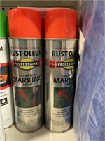 Rust-Oleum® Orange Marking Paint x 6 Cans