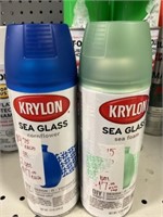 Mix Krylon® Sea Glass Spray Paint x 4 Cans