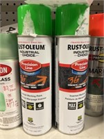 Rust-Oleum® Green Marking Paint x 8 Cans