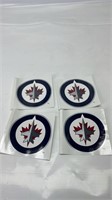 4 Winnipeg Jets stickers