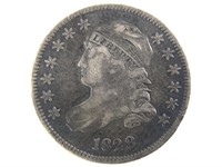 1828 Bust Dime, Small Date, Square Base 2