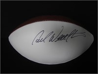 Carl Weathers Signed Football GAA COA