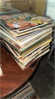 Stack of records