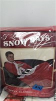 NEW I Love Snowdays santa blanket