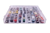 Diecast Model Cars & Trucks W/ Display (36)