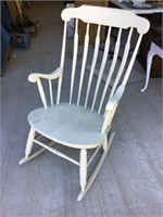 Vintage Shabby Chic Rocking Chair