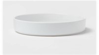 40oz Stoneware Stella Dinner Bowl White- Threshold