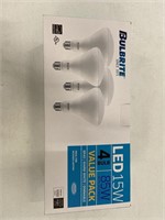 BULBRITE LED 15WATT 4 PK BULBS IDEAL FOR RECESSED