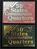 2002 & 2005 50 States Commemorative Quarters