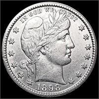 1898-S Barber Quarter CLOSELY UNCIRCULATED