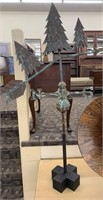 Antique Copper Weather Vane (On Stand)
