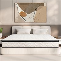 Queen Mattress | 12 Inch Hybrid | Medium Firm