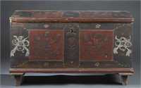 Painted Blanket Chest, 19th c.