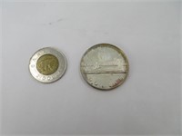 Dollar Canada 1884-1984 Toronto Silver