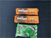 Tim Tams Biscuits And M & Ms