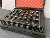 VTG Kustom BC PA 6 Channel Mixing Board in Case