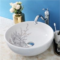 Bathroom Vessel Sink White Ceramic Sink bathroom