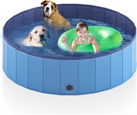 Heeyoo Foldable Pool Portable for Pets, 47" x 12"