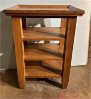 Traditional Primitive Reproduction Side Table