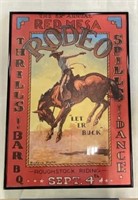 Framed Rodeo Print