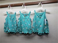 NEW 3 SETS Childrens Sz 3T Summer Top + Shorts