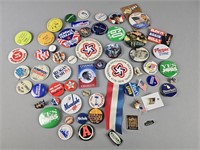 Vintage/Contemporary Political Pins & More!